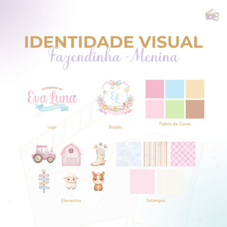 Identidade Visual - Fazendinha -Menina