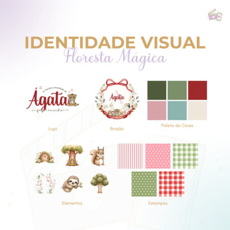 Identidade Visual - Floresta Mágica