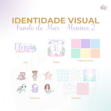Identidade Visual - Fundo do Mar - Menina 2