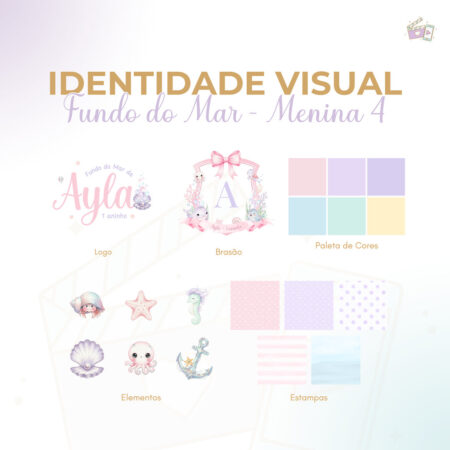 Identidade Visual - Fundo do Mar - Menina 4