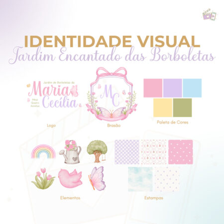 Identidade Visual - Jardim Encantado das Borboletas