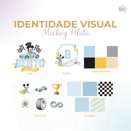 Identidade Visual - Mickey Piloto