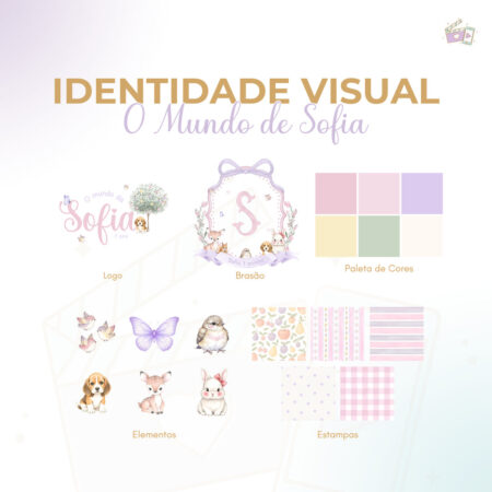 Identidade Visual - O Mundo de Sofia