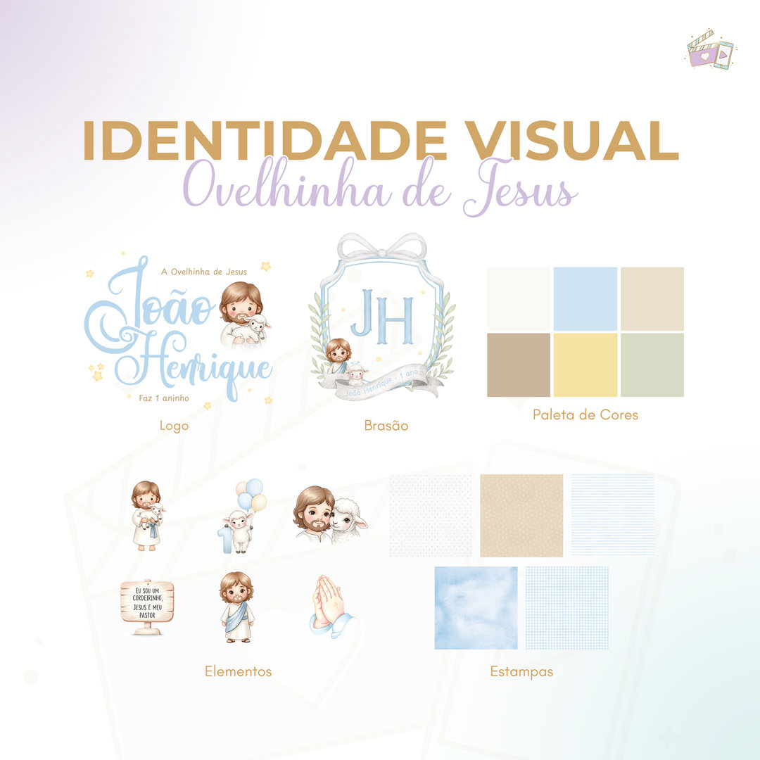 Identidade Visual - Ovelhinha de Jesus