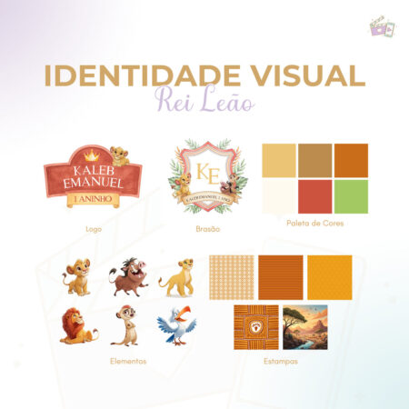 Identidade Visual - Rei Leão