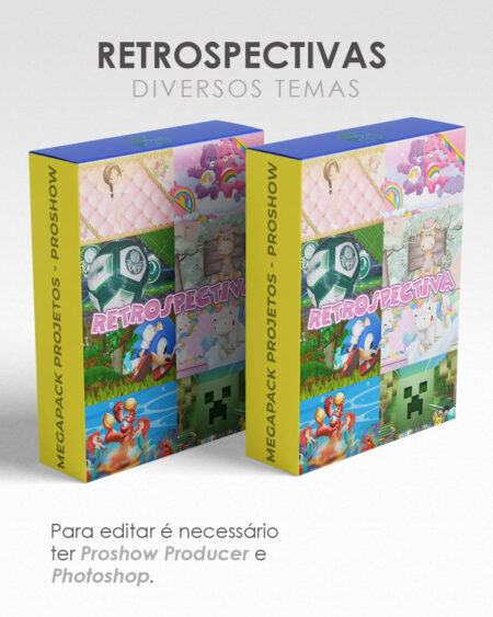 Pack de Projetos Proshow Producer (+ de 500 Projetos Editáveis)