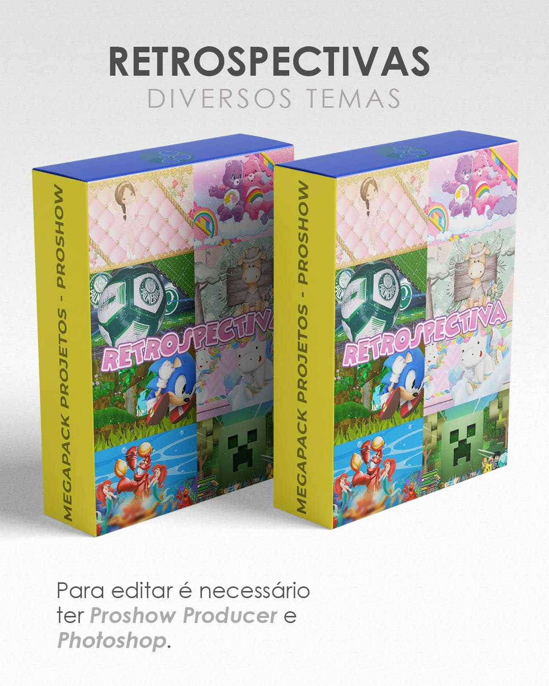 Pack de Projetos Proshow Producer (+ de 500 Projetos Editáveis)