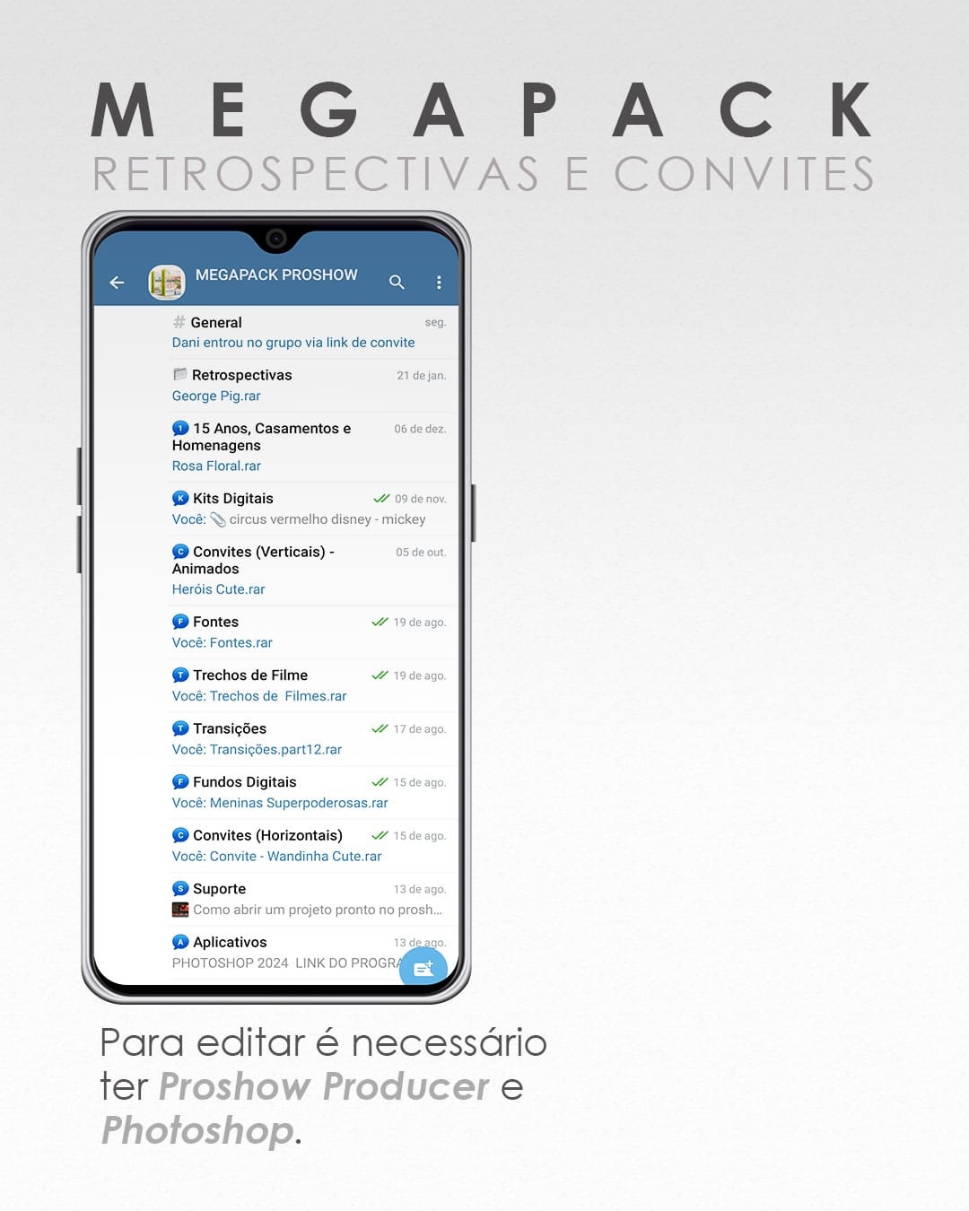 Pack de Projetos Proshow Producer (+ de 500 Projetos Editáveis) - Imagem 4